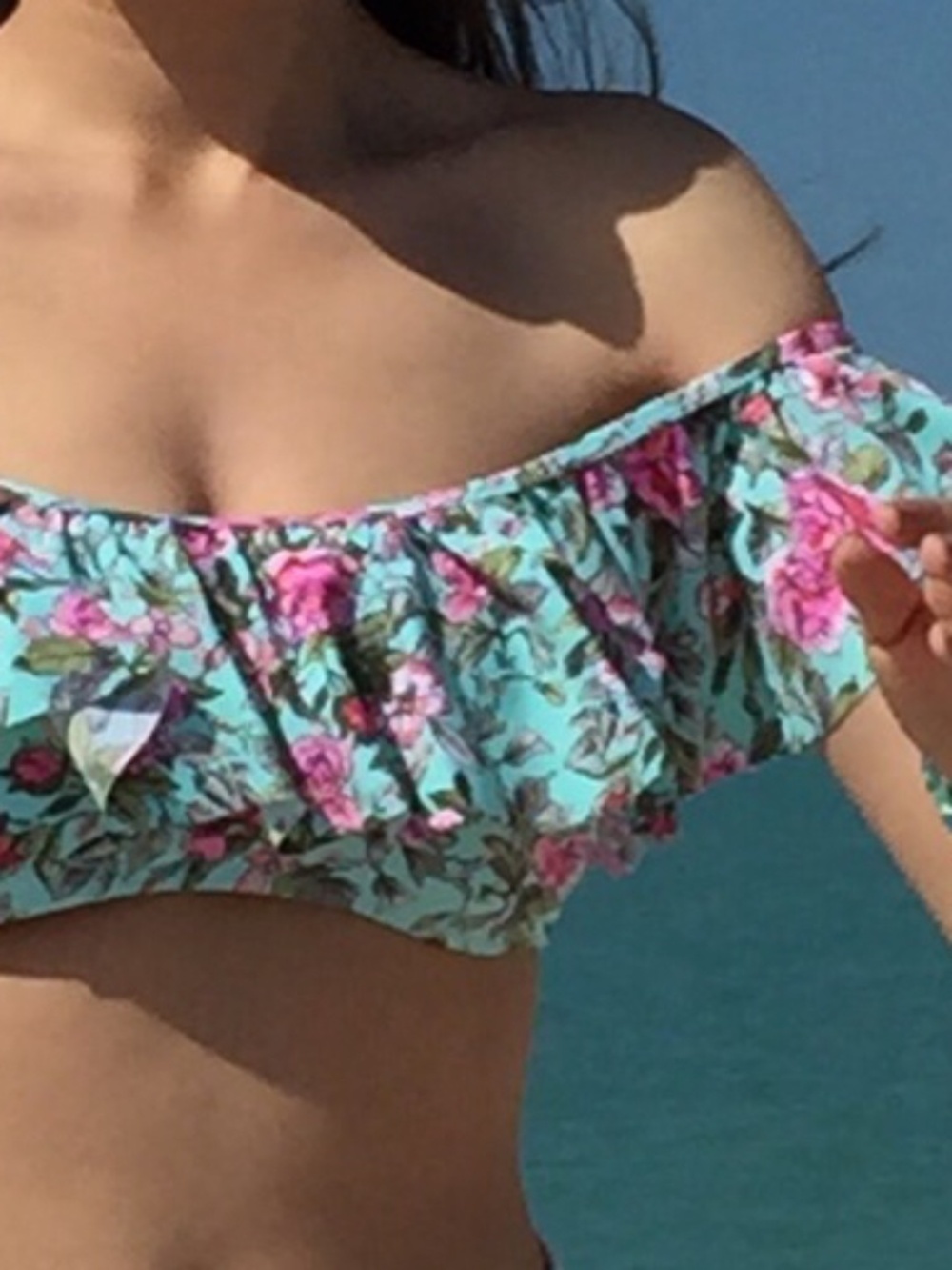 Bluc bikini top size M